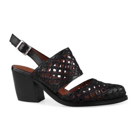 Jeffrey Campbell Cathica Stacked Heel Sandal - Picture 1 of 8